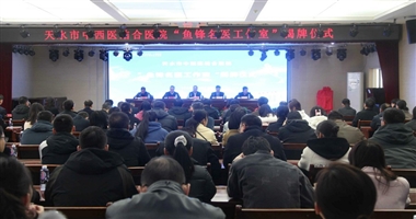 “鱼锋名医工作室”揭牌仪式在天水市二院举行