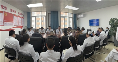 麦积区中医医院举行对口帮扶工作启动会